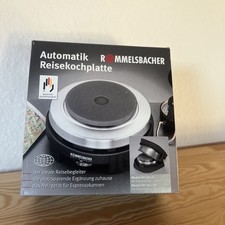 ROMMELSBACHER Reisekochplatte RK 501 - Made in Germany,Gussheizplatte 80 Mm Ø, 