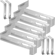 20 Pcs Stainless Steel Roof Tile Clips Heavy Duty Hook Clips for Roofing