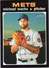 2020 Topps Heritage #536 Michael Wacha Mets