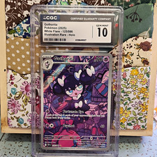 CGC 10 Gothorita 125/086 White Flare IR Holo 2025 English Population 34! on eBay