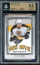 2006-07 Upper Deck Bee Hive #105 Phil Kessel Rookie Card BGS 9.5 Gem Mint
