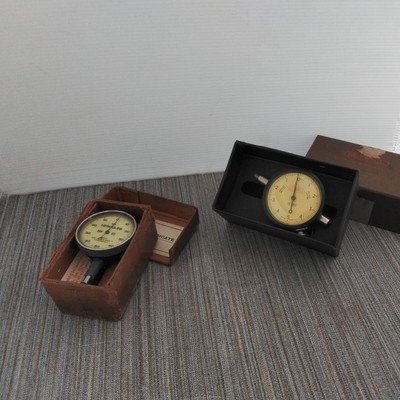 Vintage Pfeil Newall & HERCULES Messuhr Stößel Typ 2 Einheiten