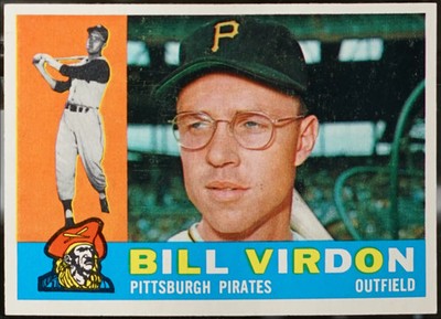 1960 Topps #496 Bill Virdon Baseball NM