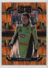 2024 Panini Select Grandstand Orange Flash Prizm Danica Patrick #42 0ud4