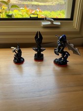 Rare Skylanders Dark Element lot- working figures- TESTED