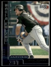 2000 Upper Deck Ovation #CS4 Mike Piazza Center Stage Silver