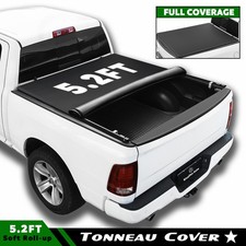 5.2ft Soft Roll-up Tonneau Cover Fit 15-26 Chevy Coloradogmc Canyon Bed Cover