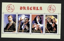 Romania 2004: Dracula, Congres UPU, Bram Stoker, **
