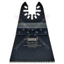 Draper Oscillating Multi-Tool Plunge Cutting Blade, 68 x 90mm, 14tpi High Carbon