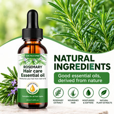Rosemary Oil for Hair Growth & Scalp Care 30ml Natural Essential Oil UK