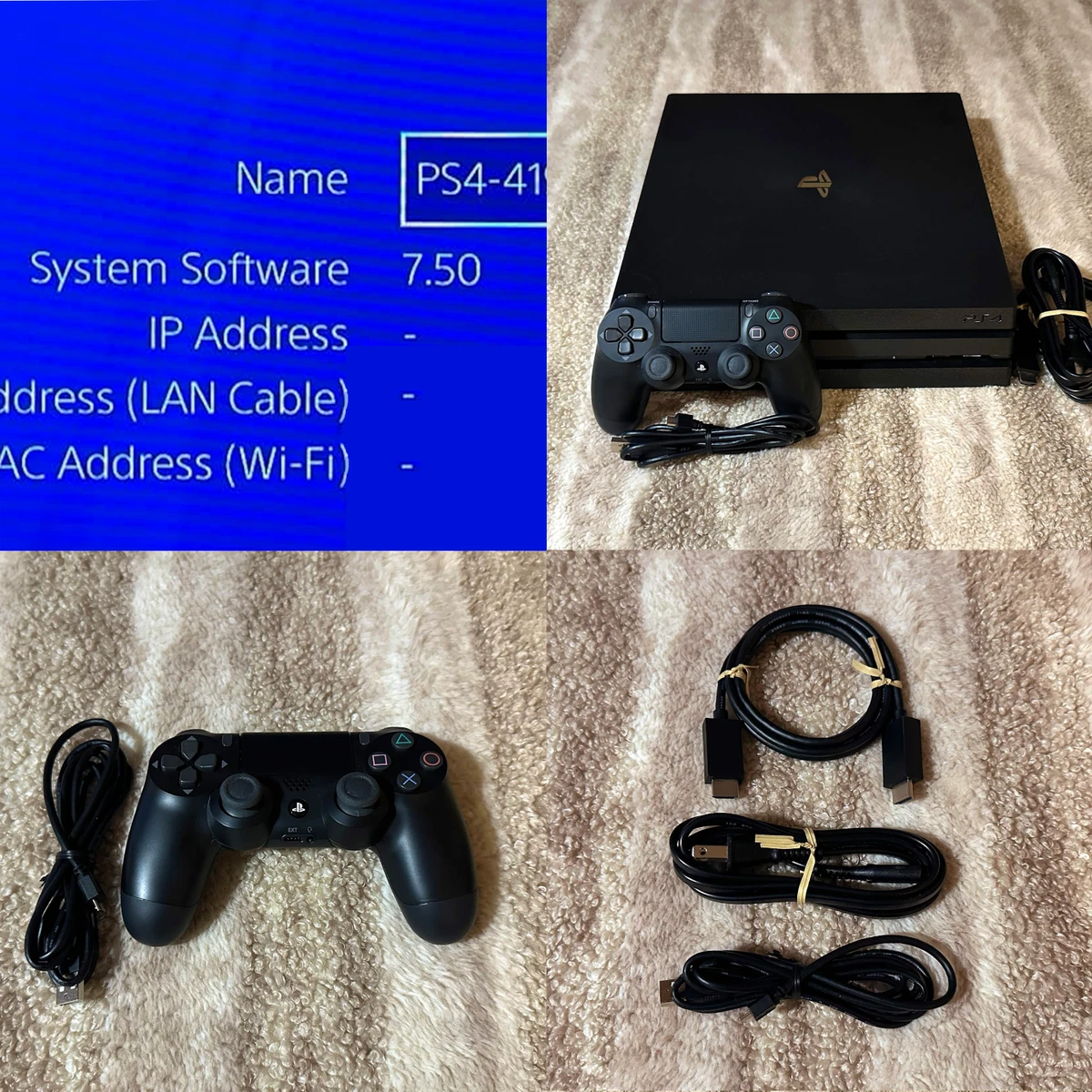 Sony PlayStation 4 Pro Black 1 TB Consoles for sale - eBay