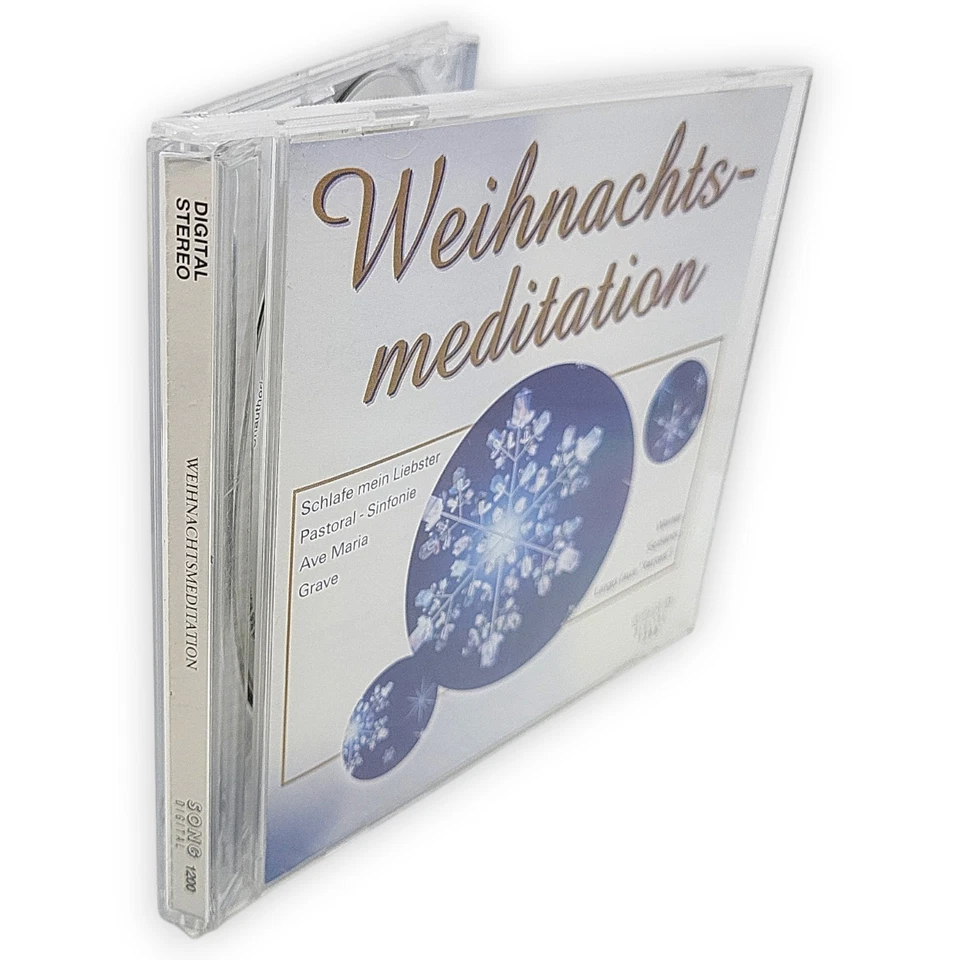 Weihnachtsmeditation Schlafe mein Liebster Pastoral Sinfonie Ave Maria Grave CD - Bild 4 von 4