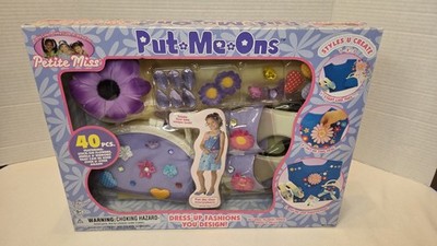 VTG Imperial Petite Miss Put Me Ons Set 1991 FunRise Play Pretty Toy Set NIB Nos