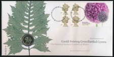 Great Britain: 2000 Queen Elizabeth II £1 National Botanic Garden of Wales PNC