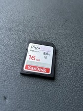 Genuine SanDisk Ultra 16GB 80 MB/s SDHC I SD Memory Card - Class 10