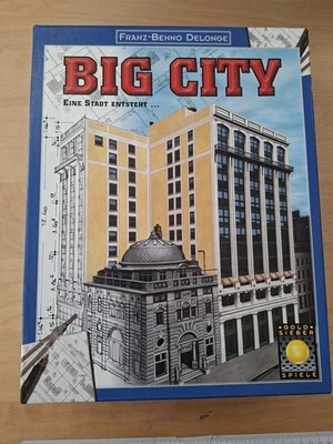 BIG CITY - DeLonge - Goldsieber - Brettspiele-Sammlung-Konvolut-Boardgames - Bild 1 von 4