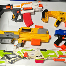 NERF N-Strike Elite Dart Blasters Lot, Assort...