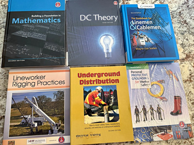 IBEW apprenticeship books (brand new some still in wrapping)