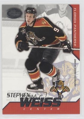 2002-03 Pacific Calder Silver 75/299 Stephen Weiss #72 0m8e