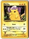 1999 Pikachu ⭐️ 58/102 Common Vintage WOTC Base Set Unlimited Pokemon NM