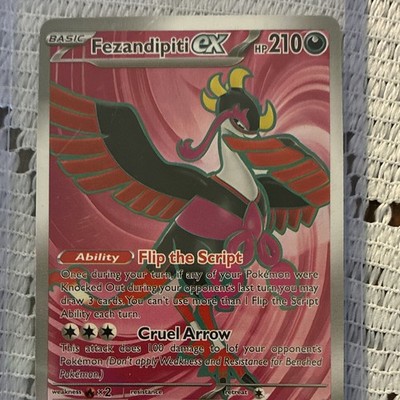 Nintendo Fezandipiti ex 038/064 Shrouded Fable Holo 210 HP Eng
