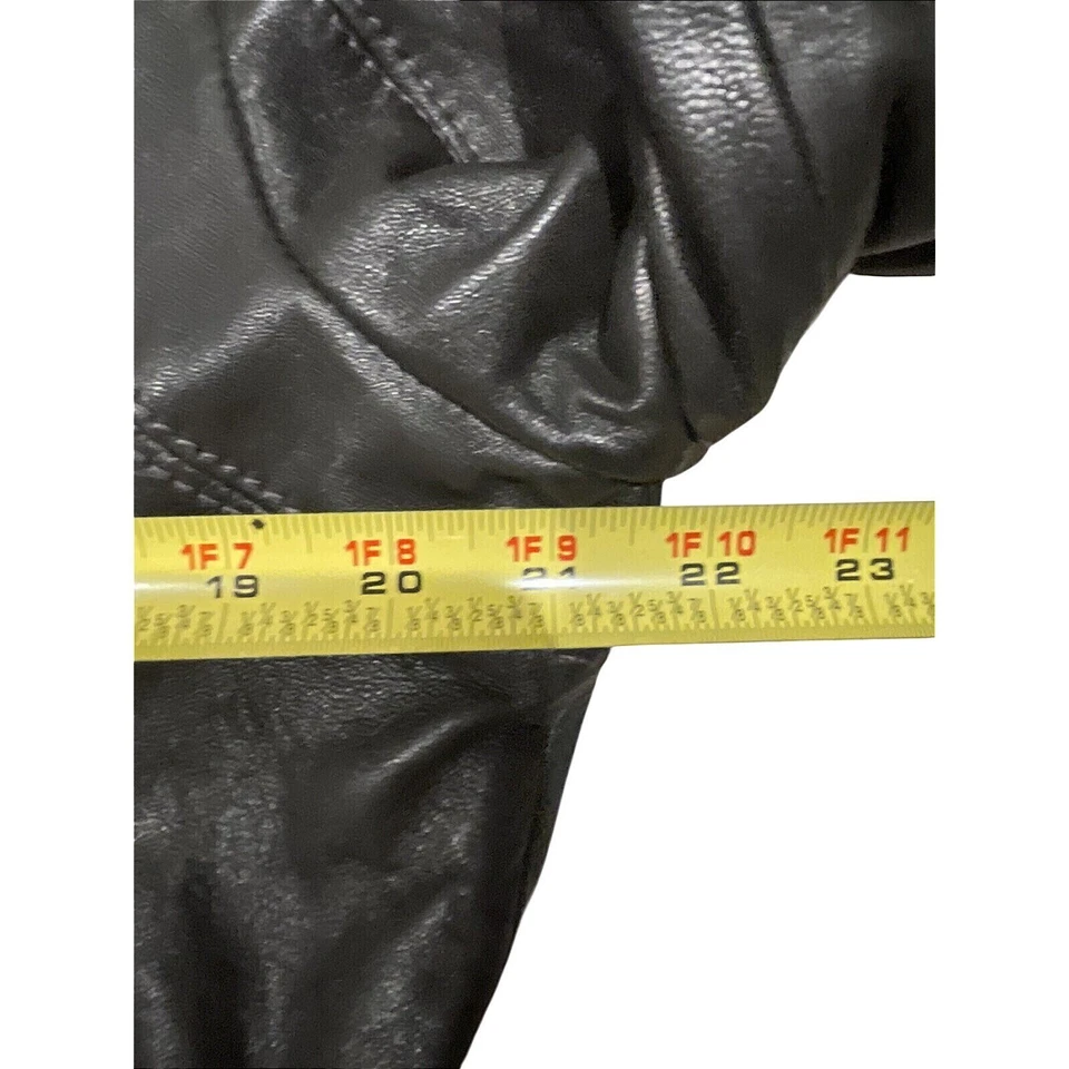 Marc New York Andrew Marc 100%  Lambskin Leather Jacket Women's Size XL Brown - Image 4 of 4