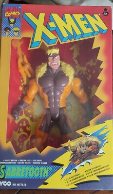 X-MEN Marvel Toy Biz (Tyco ) 1993 deluxe Action Figure   Sabretooth 10 inch