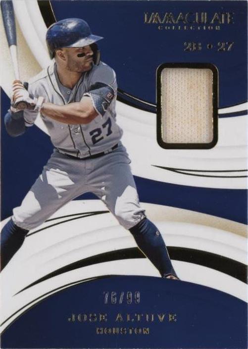 2020 Panini Immaculate Collection - Jose Altuve #51 - 1 of 1