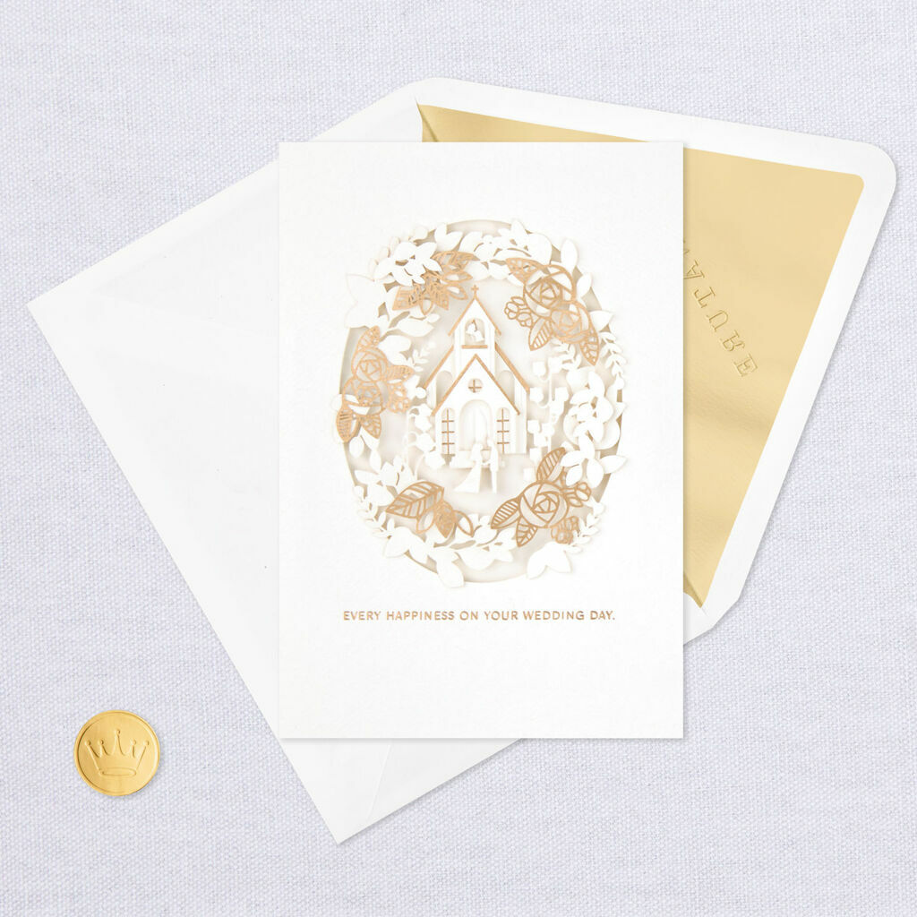 Paper Wonder Valentine's Day Musical & Light-Up Card - 3D Heart Design