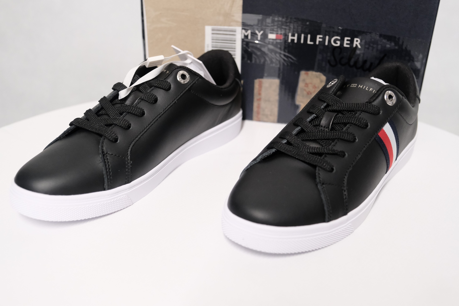 Tommy Hilfiger Essential Stripes Court Sneakers EU 37 - New VAT image 2