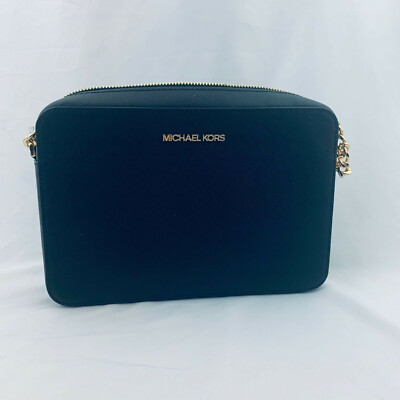 Michael Kors Jet Set 32S4GTVC3L Crossbody Bag, Large - Black for