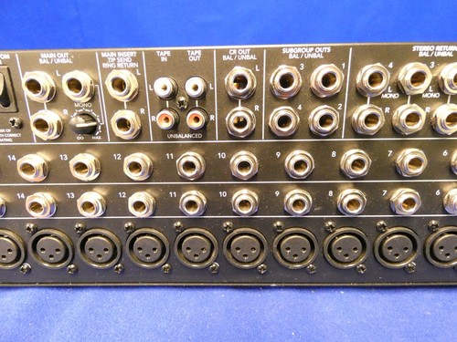 Mackie 1604-VLZ4 16 Channel Mic/Line Mixer, Tested-Working w/Onyx Preamplifiers - Picture 13 of 16