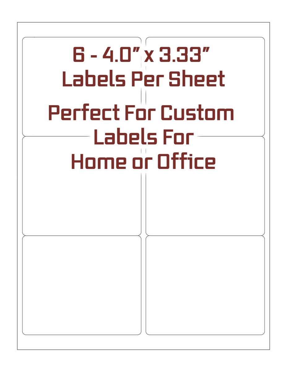 600 Etichette Per Indirizzi 70x36 Mm Universal Per Laser/getto D - Foto 7