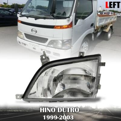 パーツ Hino truck front light Pair LR Head Lamp Front Light W/O Motor Fit Hino Dutro 300 Series