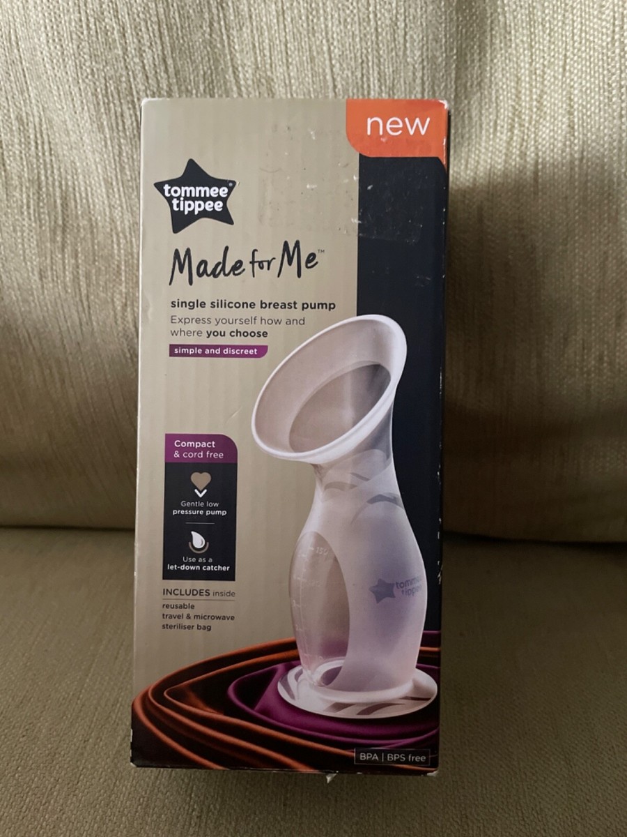 TOMMEE TIPPEE SINGLE SILICONE BREAST PUMP UK