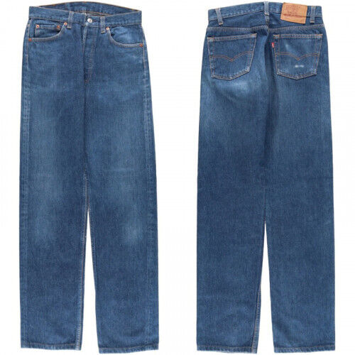 Vintage 90's Levi's 501 XX Straight Denim Pants in Blue, W30 Vintage 90's Levi's 501 XX Straight Denim Pants in Blue, W30
