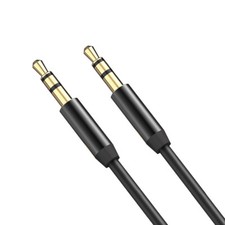 3.5mm Male to Male Stereo Audio Cable - 4ft. Black