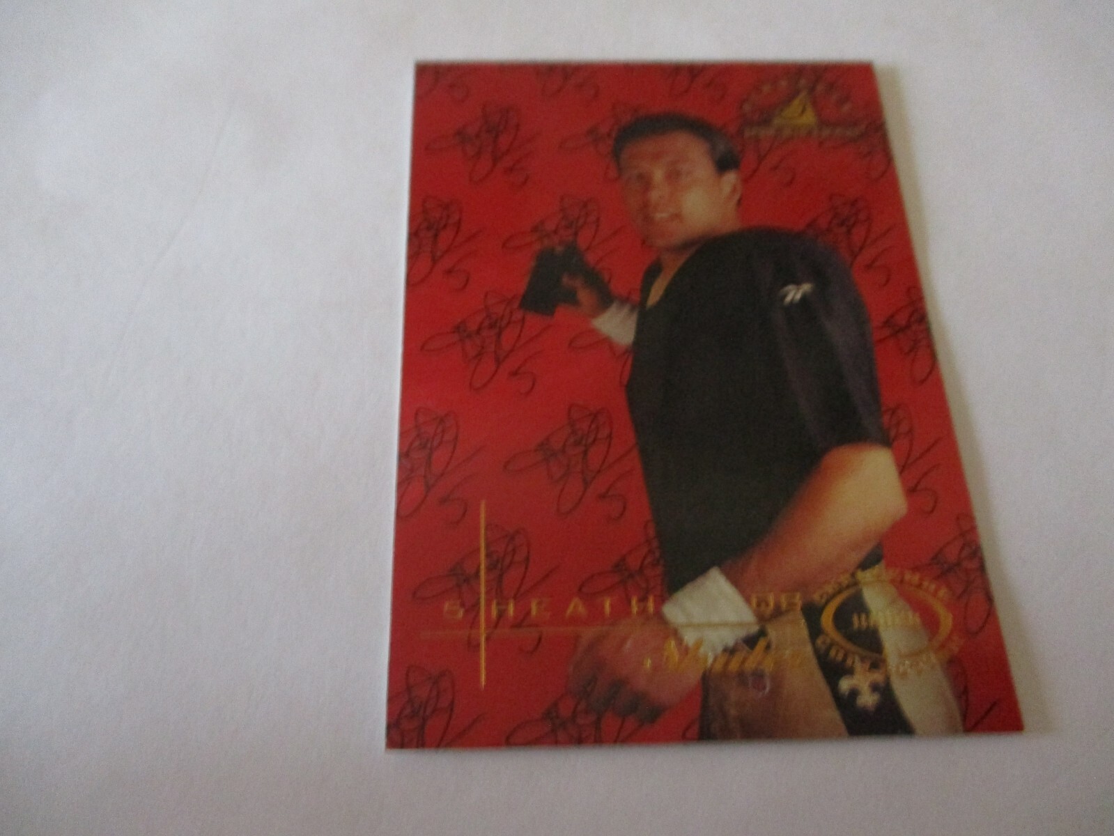 1997 Pinnacle Inscriptions Next Level Red Challenge Heath Shuler Card #27