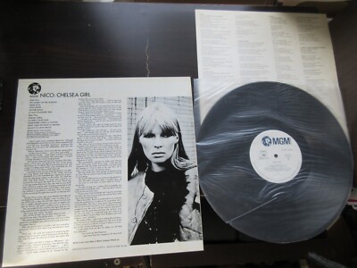 Nico Chelsea Girl Japan Promo Vinyl LP in 1982 23MM 0193 Velvet