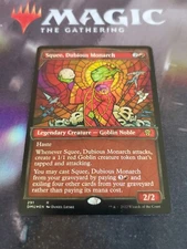 Mtg. Squee, Dubious Monarch. Foil Showcase. Dominaria United. Nm