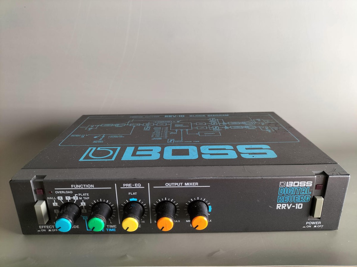 RRV-10 BOSS デジタル リバーブ ボス 2 RRV-10 BOSS デジタル リバーブ ボス 2