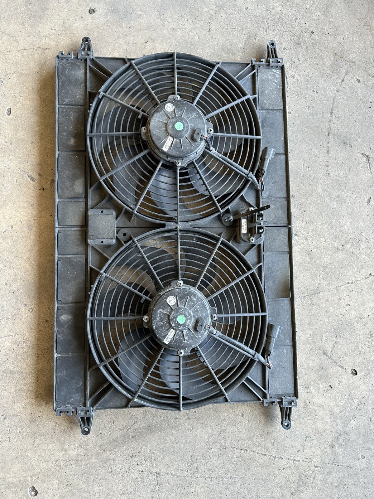 04-08 Maserati Quattroporte M139 Radiator Cooling Fan Motor OEM