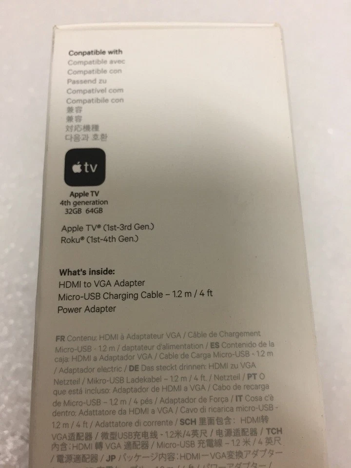 Kanex HDMI to VGA Adapter with Audio Support for Apple TV 4K / FREE SHIPPING - Image 3 of 4