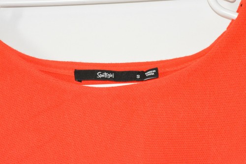 Sportsgirl Jumper Sweater Womens Size Small Red Orange Knit - Picture 6 of 7