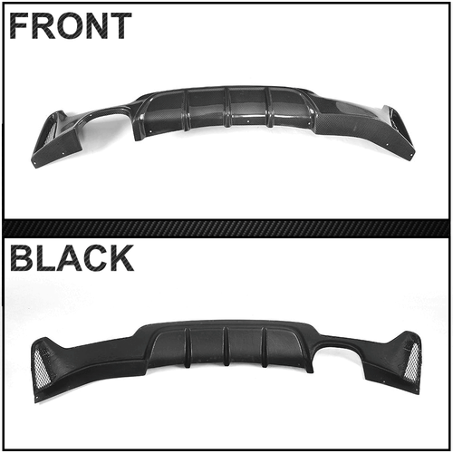 Carbon Heckdiffusor Diffusor Heckschürze für BMW F32 F33 F36 M-Paket Stoßstangen - Picture 10 of 11