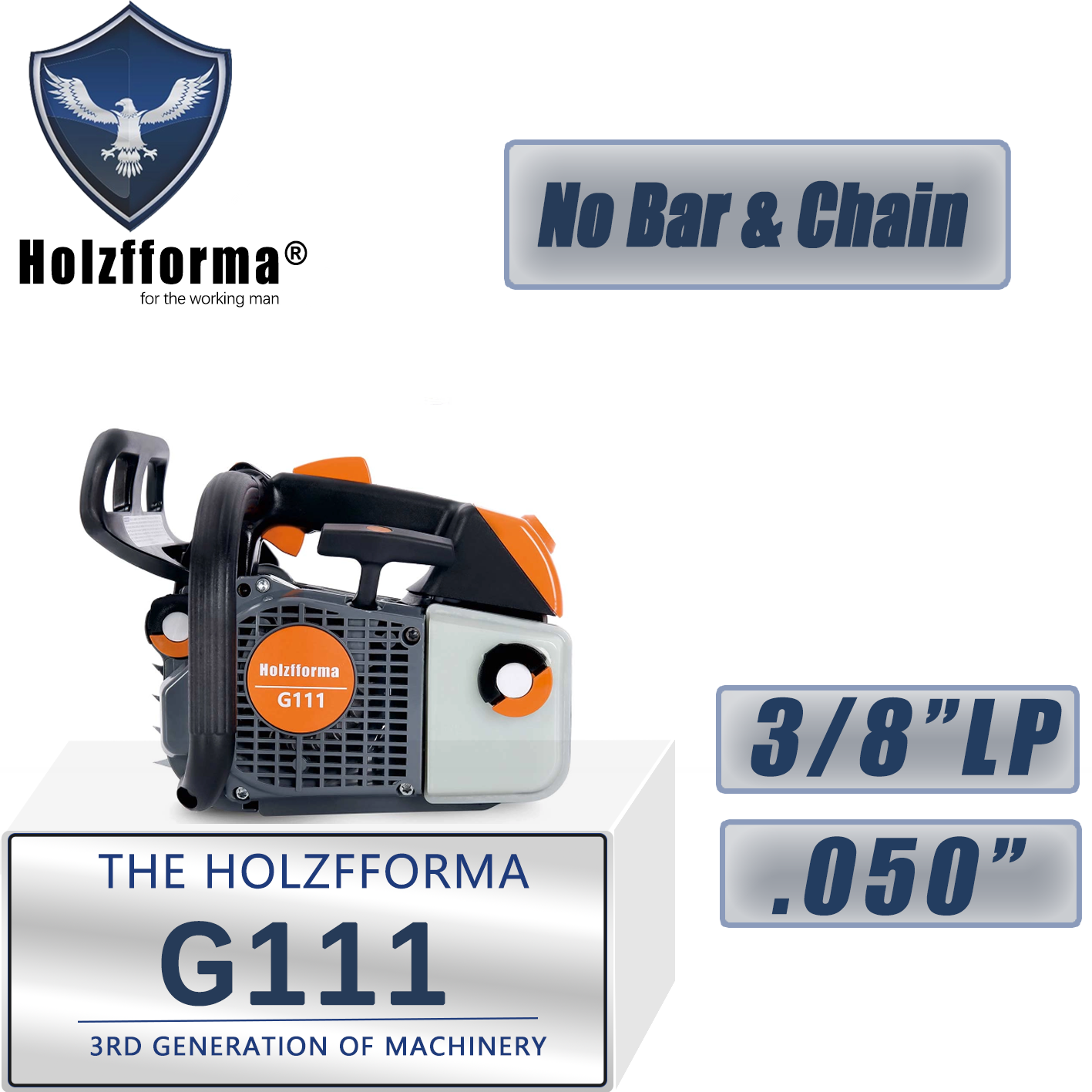 Farmertec Holzfforma G111 Chainsaw Without Bar Chain For MS200T 020T