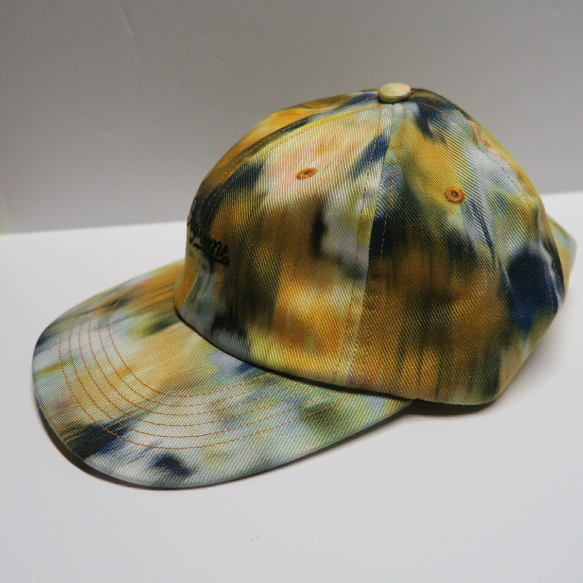 Supreme SS20 Liberty Floral 6 Panel Hat Yellow Box Logo Bogo