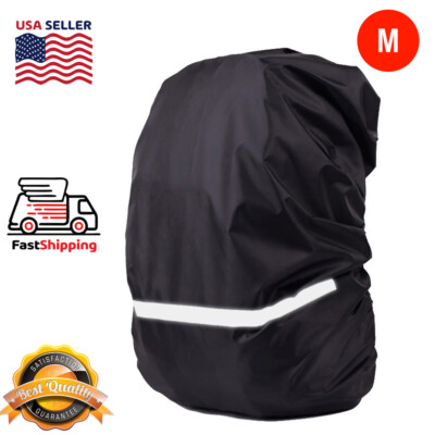 AMZER Reflective Backpack Rain Cover Waterproof Bag Protector Outdoor Portable
