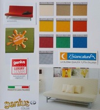 COPRIDIVANO GENIUS QUEEN BIANCALUNA DIVANI SEDUTE SENZA BRACCIOLI 2 E 3 POSTI 