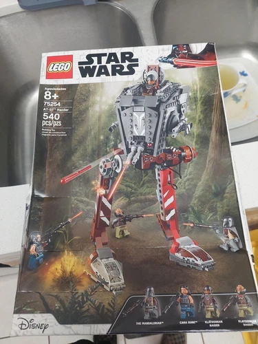 🔥New! LEGO 75254 Star Wars AT-ST Raider The Mandalorian Cara Dune Sealed Rare🔥